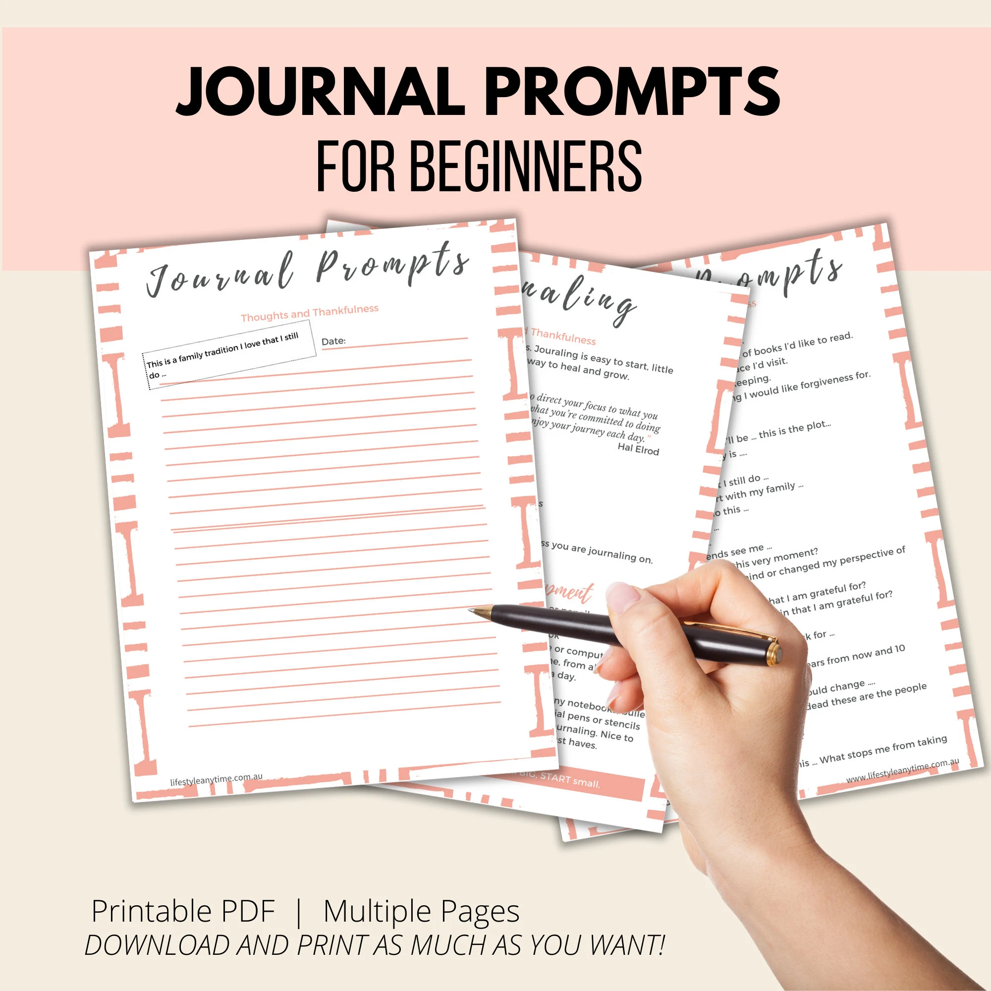 journal prompts