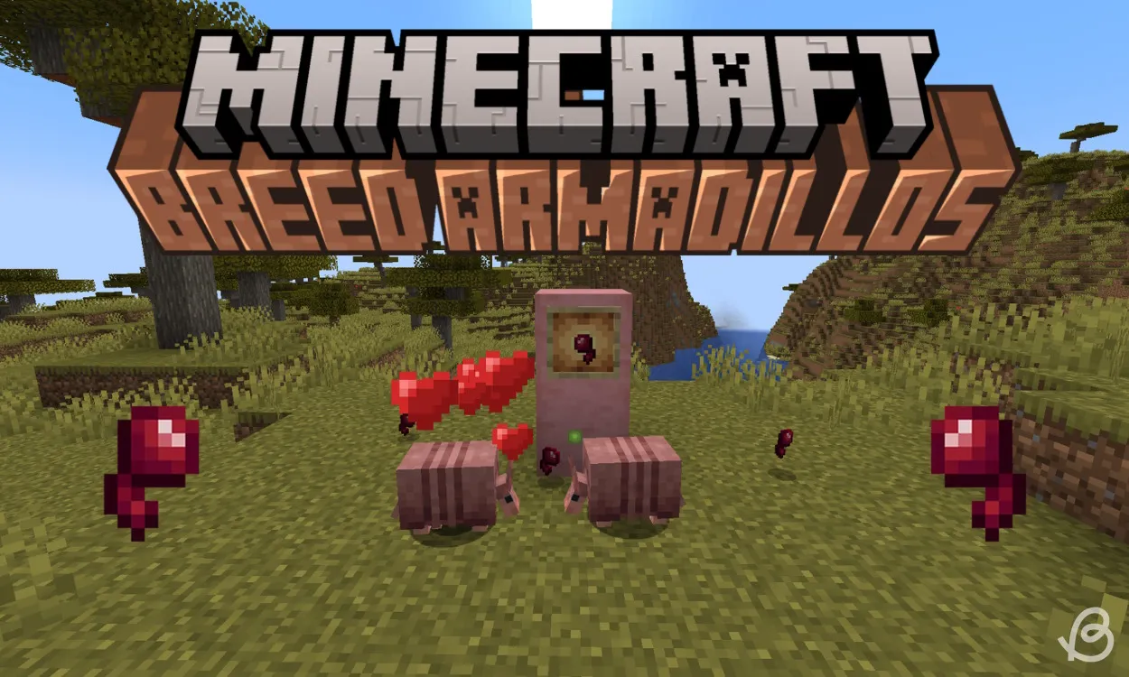 what do armadillos eat in minecraft